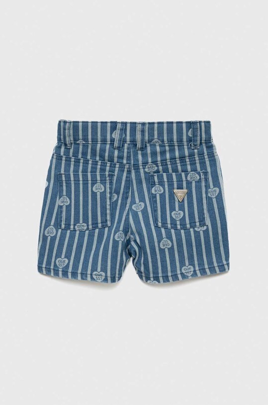 Dječje traper kratke hlače Guess K3GD07.D5160.PPYX plava SS23