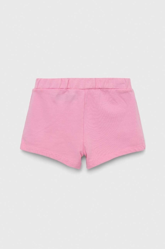 Dětské bavlněné šortky Guess K3GD11.KA6R3.PPYX růžová SS23