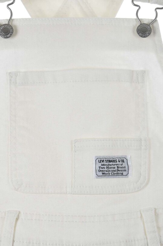 Lány Levi's gyerek farmer rövidnadrág 4EH030 fehér