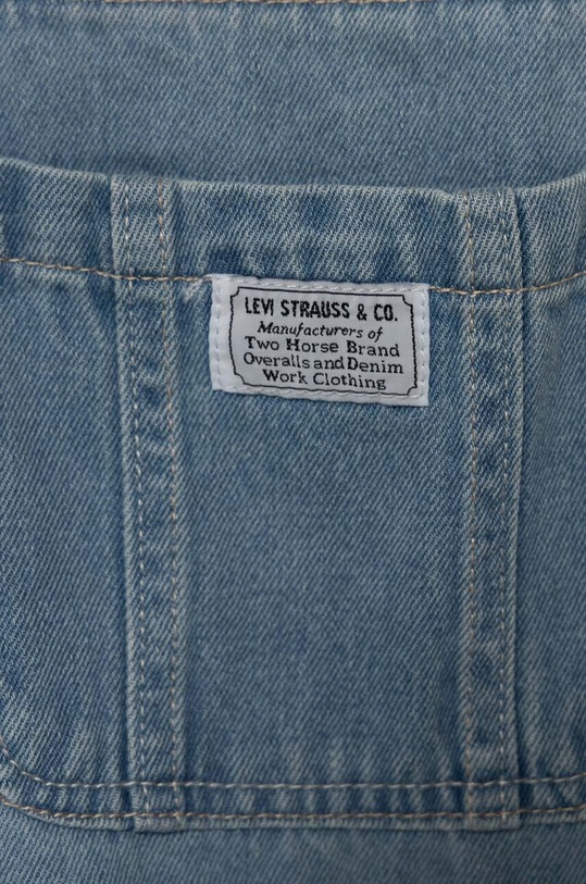 Dziewczynka Levi's szorty jeansowe dziecięce 4EH030 niebieski