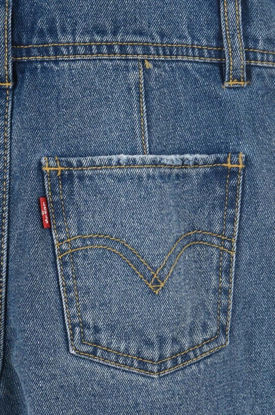 Levi's szorty jeansowe dziecięce 4EH030 niebieski