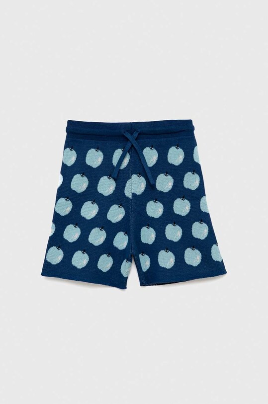 Детские шорты United Colors of Benetton узор тёмно-синий 1094Q9004.G.SEASONAL