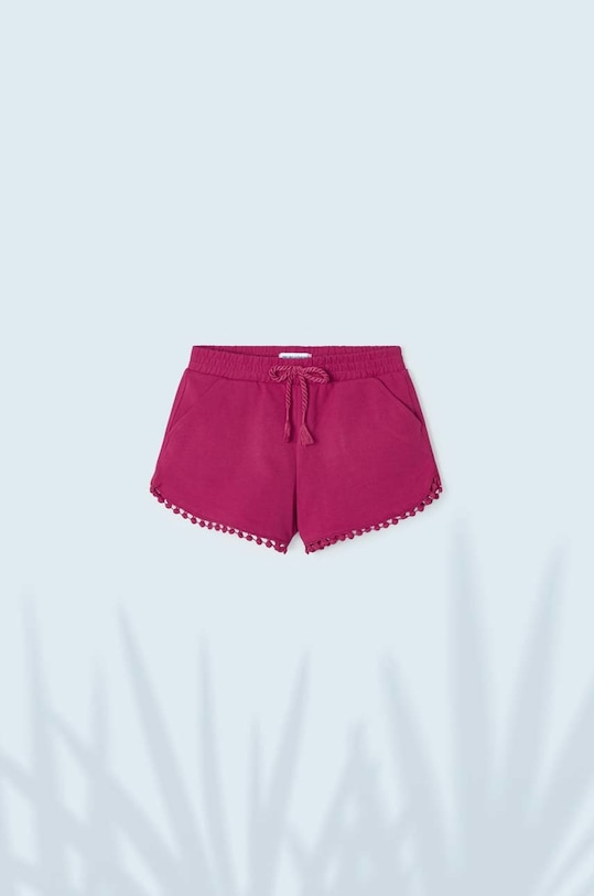 Παιδικό σορτς Mayoral με ελαστάν κόκκινο 607.6M.MINI