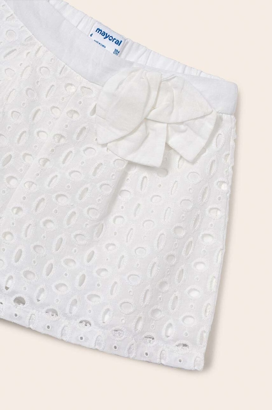 Κοριτσίστικα Παιδικό σορτς Mayoral 3201.6B.MINI λευκό