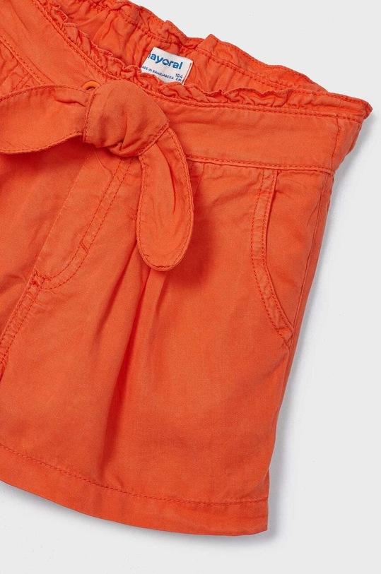 DÍVKA Dětské kraťasy Mayoral 3203.6D.MINI oranžová