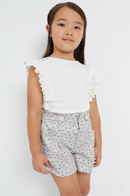 Mayoral pantaloni scurți din bumbac pentru copii casual bej 3206.6E.MINI