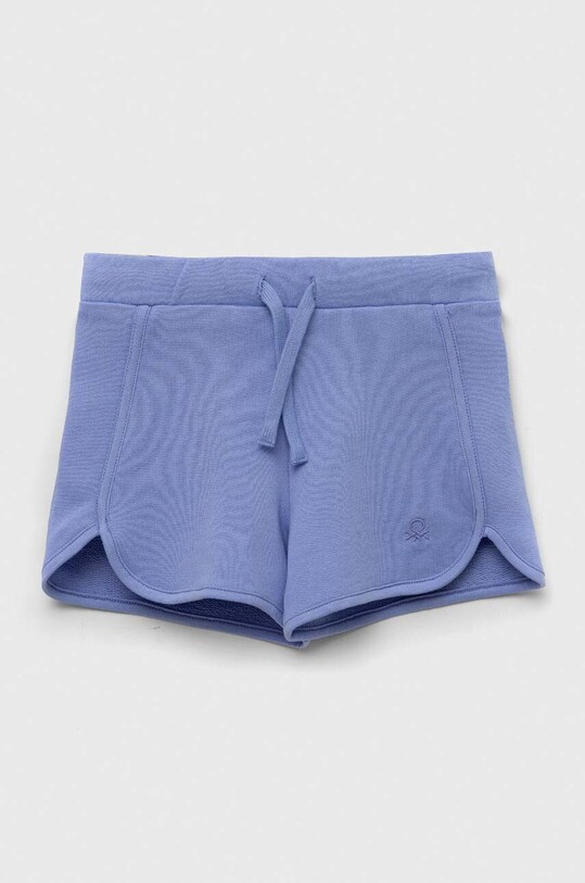 United Colors of Benetton szorty bawełniane dziecięce bawełna fioletowy 3J70G900O.P.SEASONAL