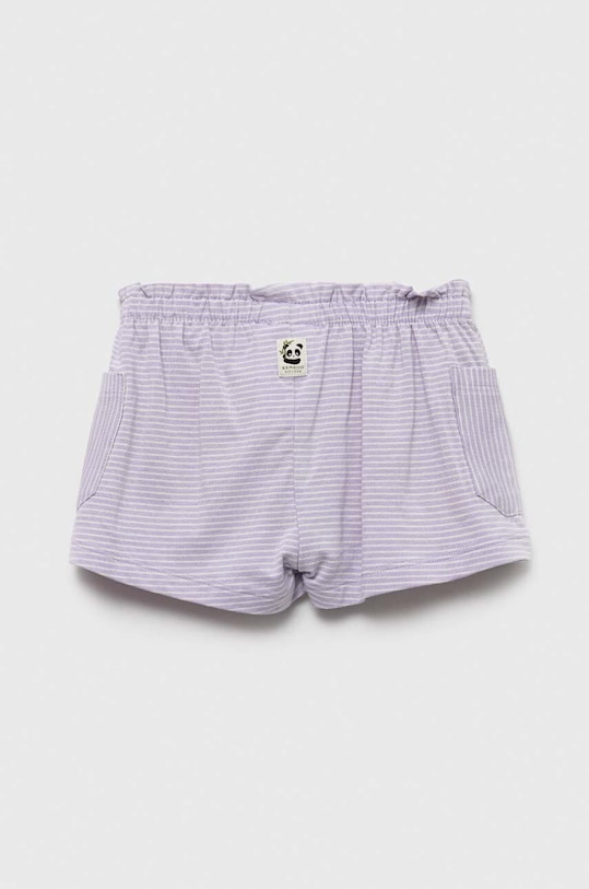 Дитячі шорти United Colors of Benetton 3QZGA9004.W.SEASONAL фіолетовий SS23