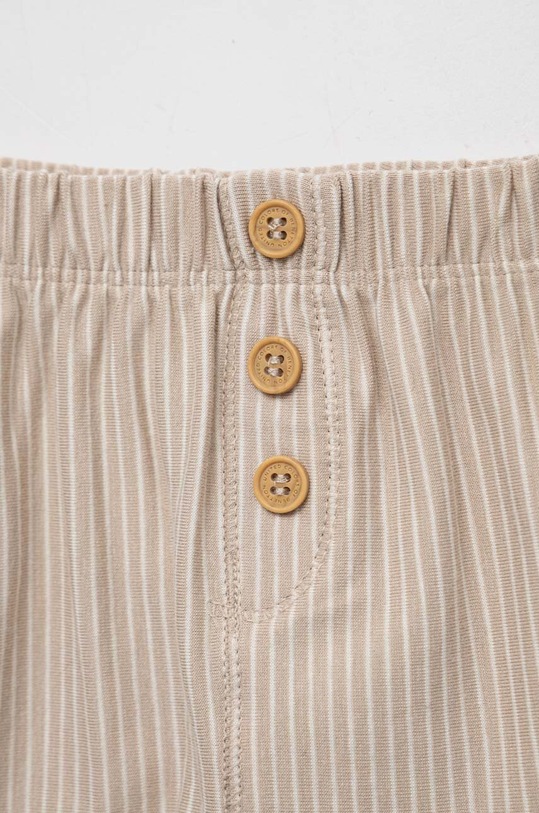 Fete United Colors of Benetton pantaloni scurti bebe 3QZGA9005.W.SEASONAL bej
