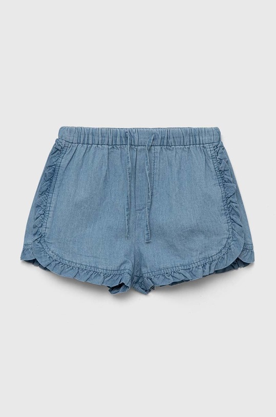 Παιδικό βαμβακερό σορτς United Colors of Benetton casual μπλε 4DHJG9015.P.SEASONAL