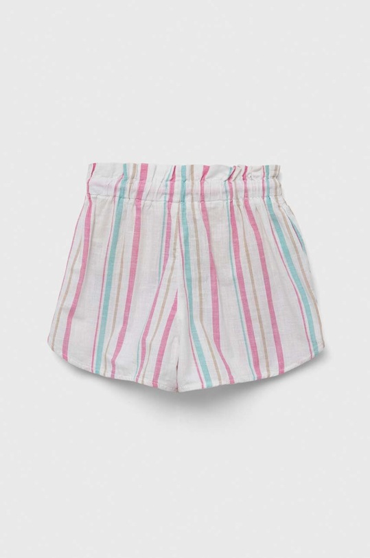 Dětské bavlněné šortky United Colors of Benetton 4JKCC901K.G.SEASONAL bílá SS23
