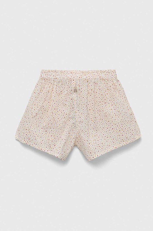 United Colors of Benetton baba pamut rövidnadrág 4UHNA900G.W.SEASONAL bézs SS23