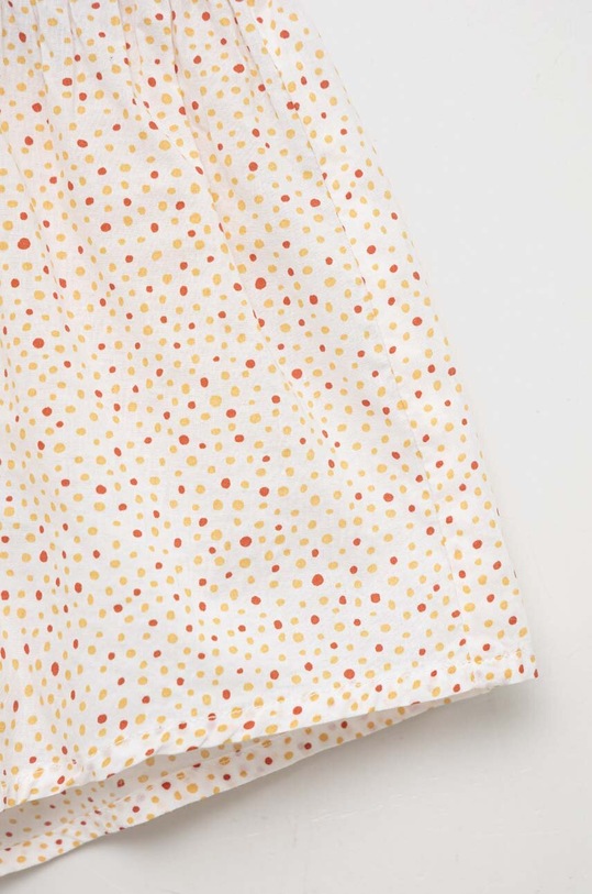 Lány United Colors of Benetton baba pamut rövidnadrág 4UHNA900G.W.SEASONAL bézs