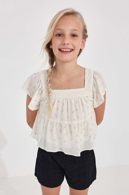 Mayoral szorty bawełniane dziecięce bawełna czarny 6237.8C.JUNIOR