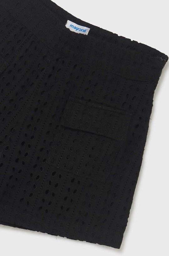 Mayoral szorty bawełniane dziecięce 6237.8C.JUNIOR czarny