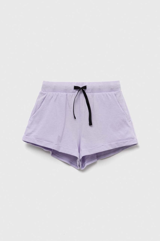 Sisley pantaloni scurți din bumbac pentru copii casual violet 3096X900E.G.SEASONAL
