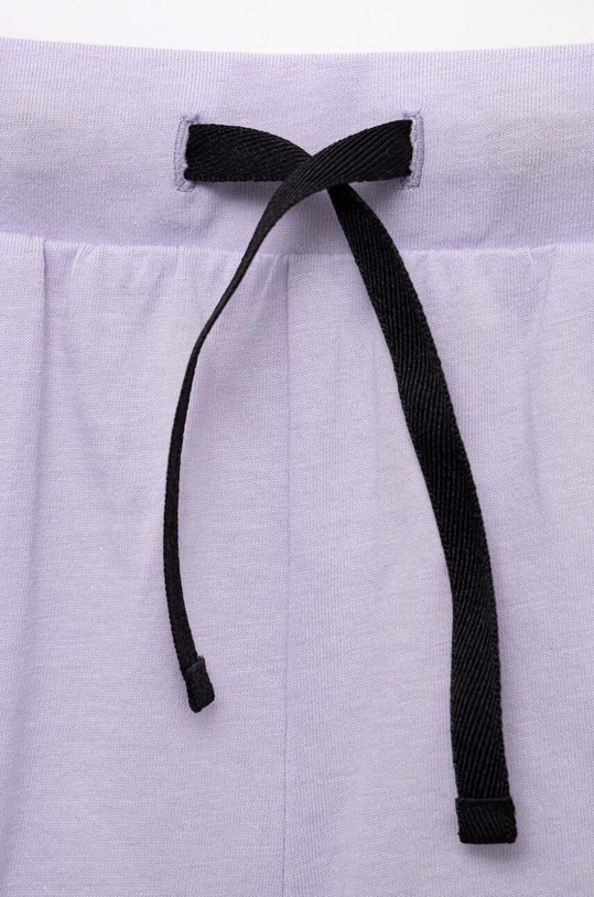 Fete Sisley pantaloni scurți din bumbac pentru copii 3096X900E.G.SEASONAL violet