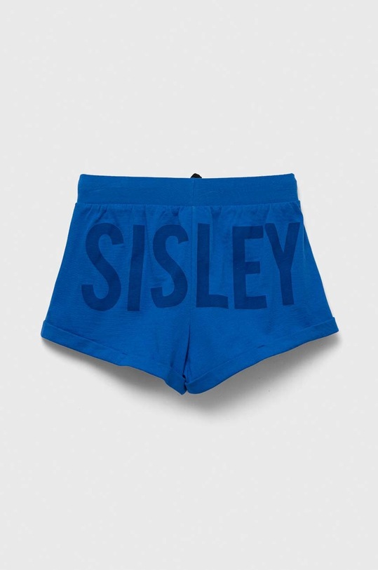 Sisley szorty bawełniane dziecięce 3096X900E.G.SEASONAL granatowy SS23