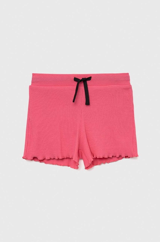 Sisley szorty dziecięce z elastanem fioletowy 3F7EX900B.G.SEASONAL