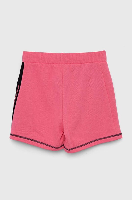 Sisley pantaloni scurți din bumbac pentru copii 3J68X900C.G.SEASONAL violet SS23