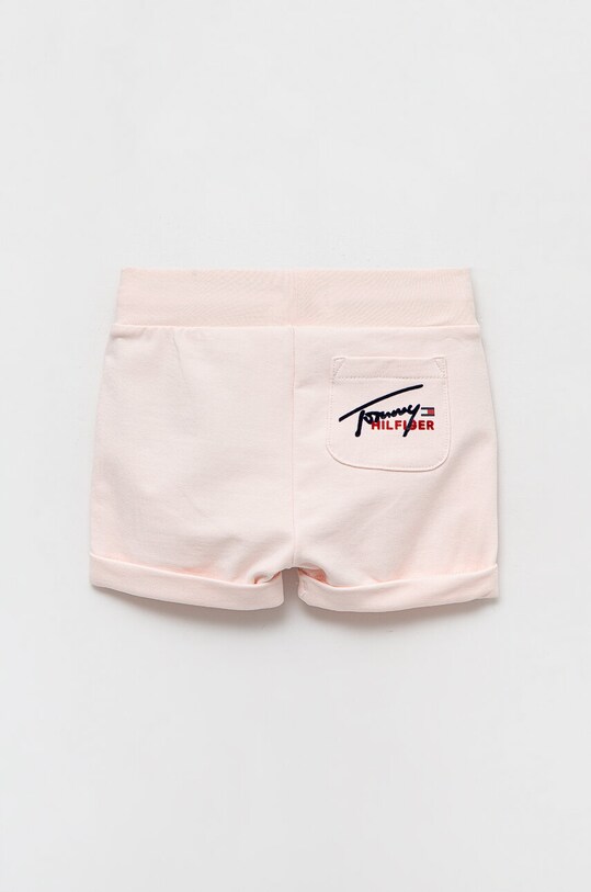 Tommy Hilfiger pantaloni scurti bebe KN0KN01618.G.PPYX roz SS23