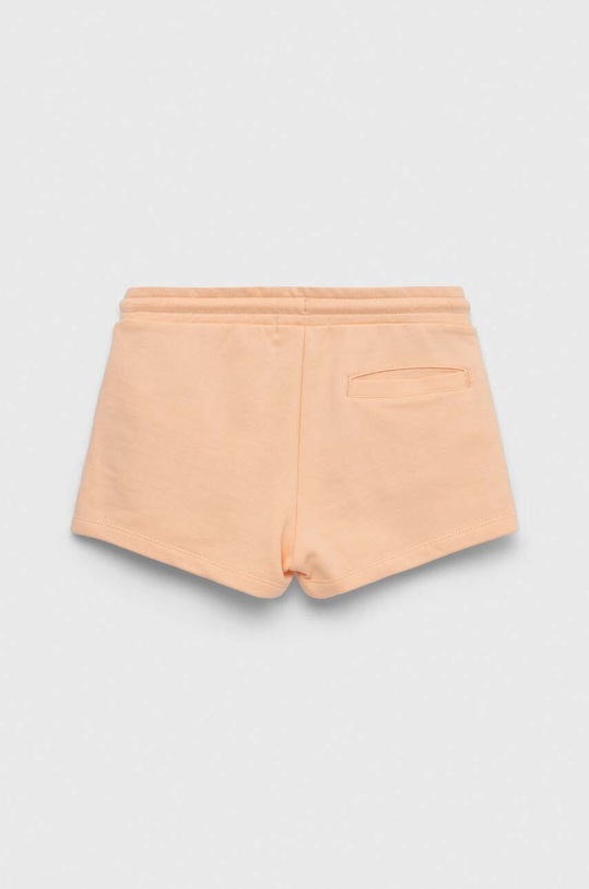 Dziewczynka Calvin Klein Jeans szorty bawełniane dziecięce IG0IG01984.PPYX pomarańczowy