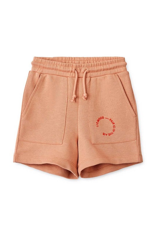 Dětské bavlněné šortky Liewood pletenina béžová LW17567