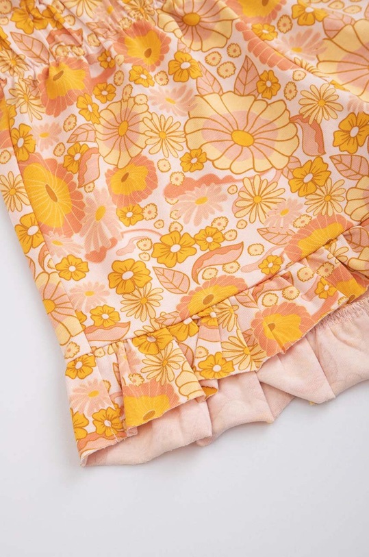 Kratke hlače za bebe Coccodrillo WC3121401HGN narančasta