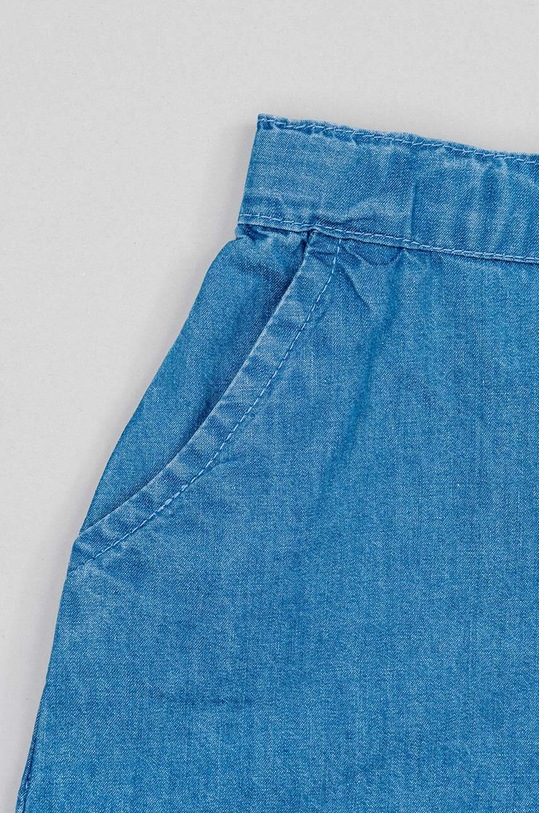 Детские хлопковые шорты zippy голубой ZKGAP0402.23012