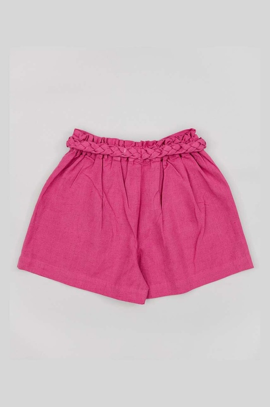Дівчинка Дитячі шорти з домішкою льону zippy ZKGAP0402.23017 фіолетовий
