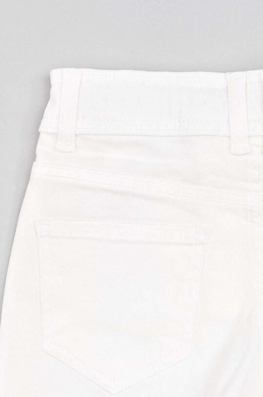 zippy pantaloni scurți din bumbac pentru copii alb ZKGAP0402.23019