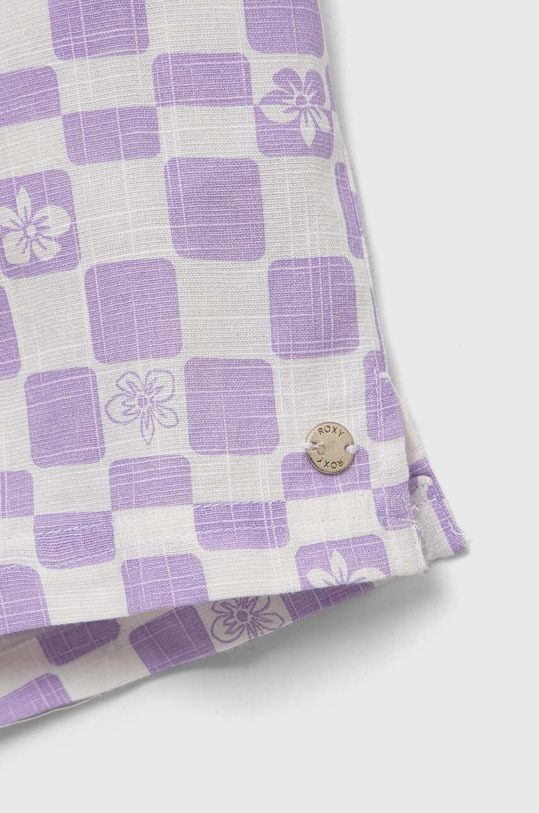 Dziewczynka Roxy szorty dziecięce ERGNS03137 fioletowy