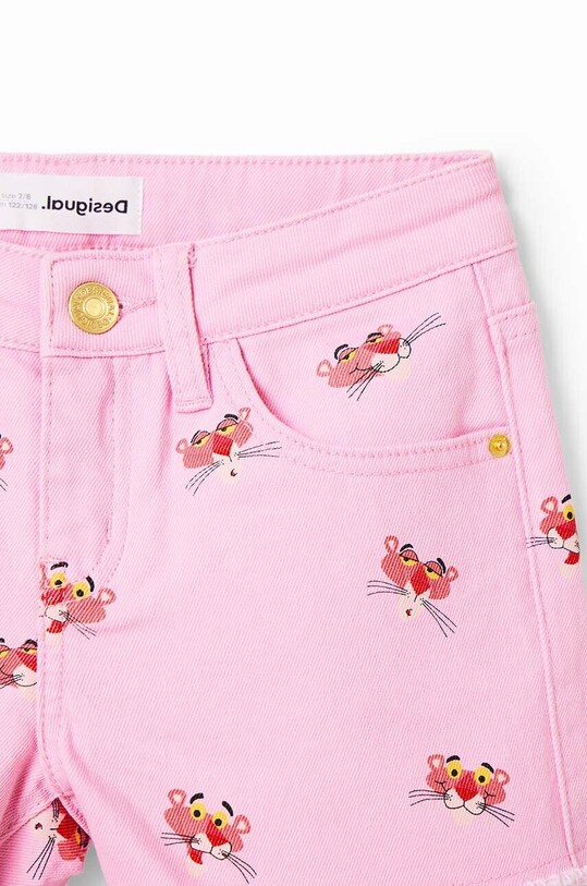 Dziewczynka Desigual szorty dziecięce 23SGDD05 różowy