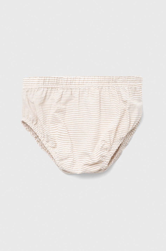 Βρεφικό βαμβακερό σορτς Jamiks εμπριμέ μπεζ PUMBA.bloom.JLF149.K