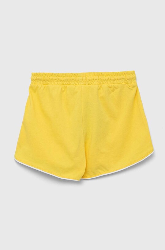 Дитячі бавовняні шорти United Colors of Benetton 3BL0C901E.G.SEASONAL жовтий SS23