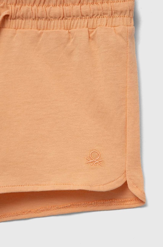 Chłopiec United Colors of Benetton szorty bawełniane dziecięce 3I1XG900N.P.SEASONAL pomarańczowy
