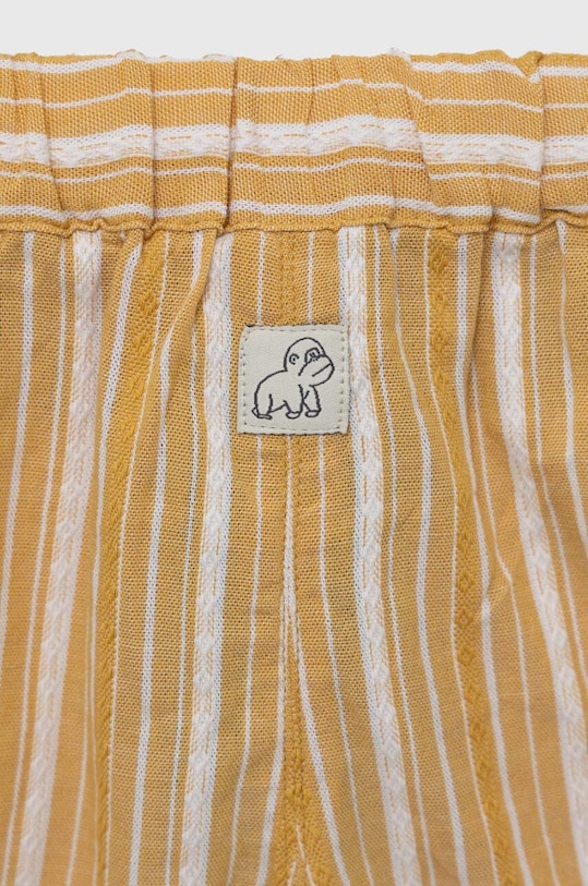 Мальчик Детские хлопковые шорты United Colors of Benetton 48GDA900B.W.SEASONAL жёлтый