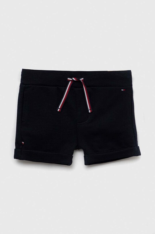 Бебешки шорти Tommy Hilfiger еластичен тъмносин KN0KN01618.PPYX