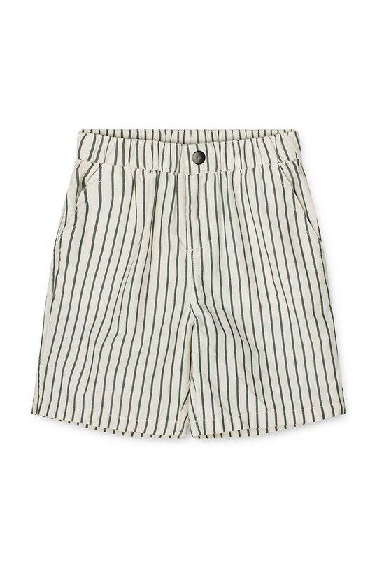 Liewood pantaloni scurți din bumbac pentru copii Monori LW17241 verde SS23