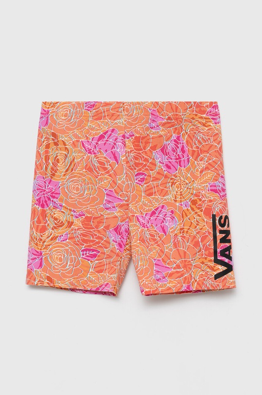 Vans szorty dziecięce ROSE CAMO PRINT LEGGING CYCLAMEN VN00073ZBLH1 pomarańczowy SS23