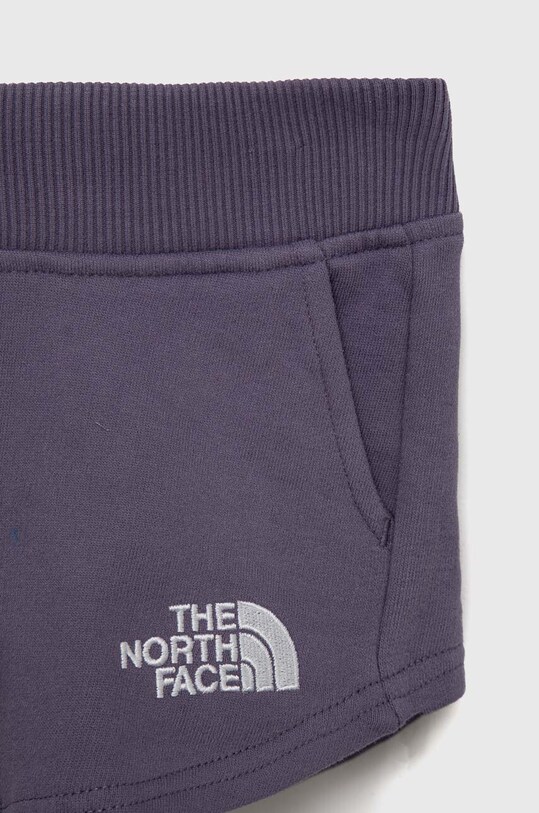 Αγορίστικα Παιδικό βαμβακερό σορτς The North Face NF0A82EK μωβ