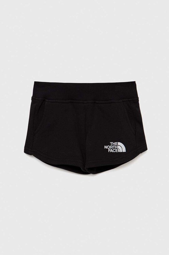 The North Face szorty bawełniane dziecięce casual czarny NF0A82EK