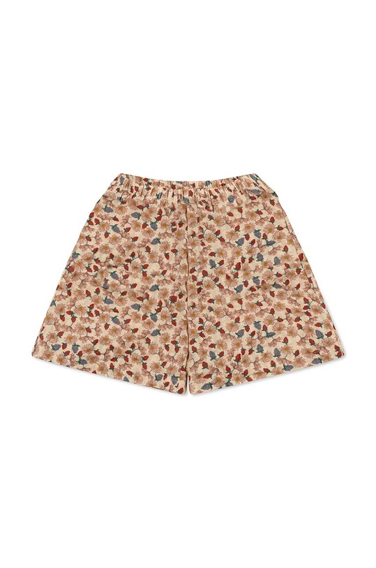 Konges Sløjd szorty bawełniane dziecięce wzorzyste multicolor KS5228