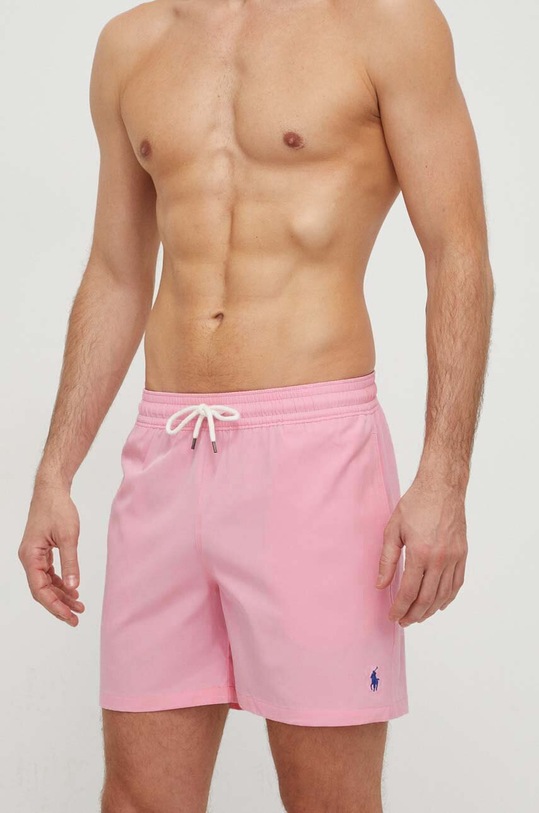 Polo Ralph Lauren szorty kąpielowe 710829851 różowy SS24