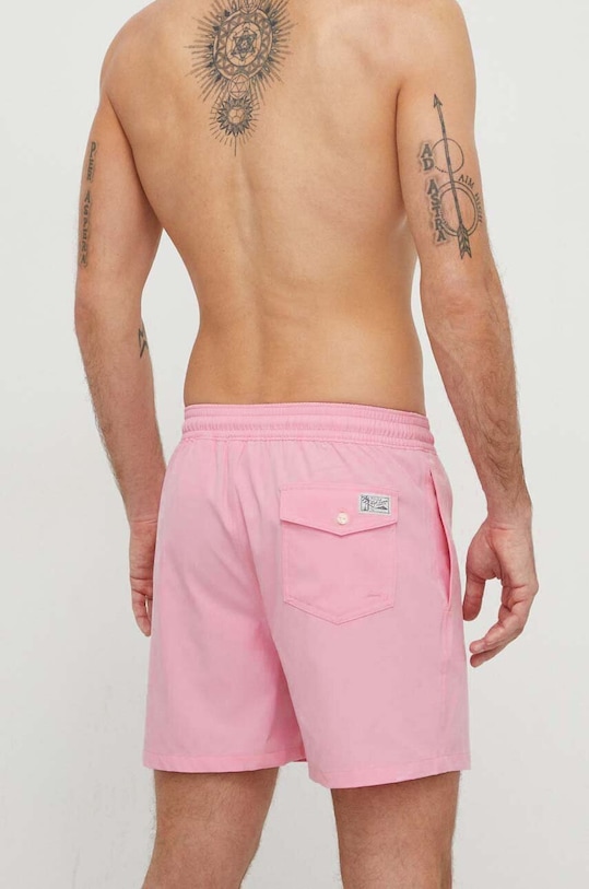 Odzież Polo Ralph Lauren szorty kąpielowe 710829851 różowy