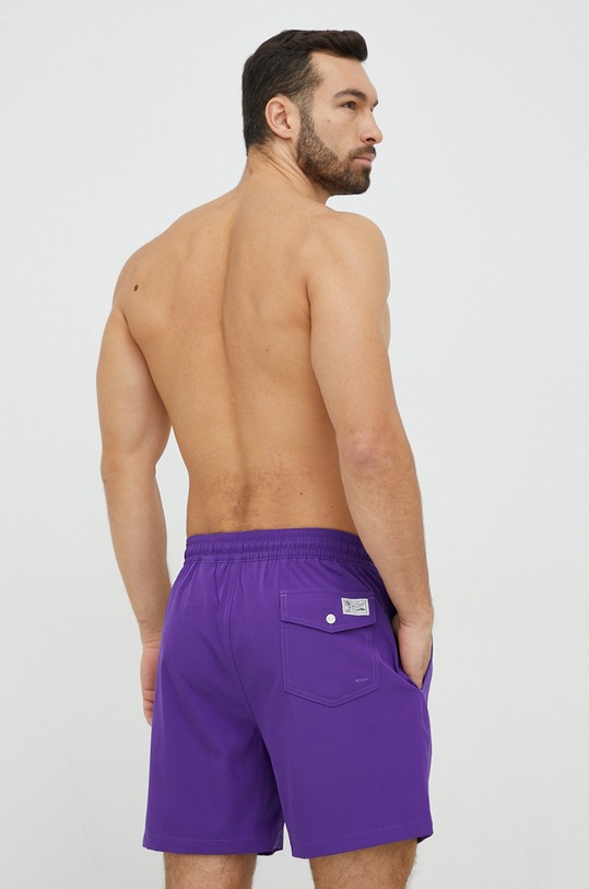 Odzież Polo Ralph Lauren szorty kąpielowe 710890535 fioletowy