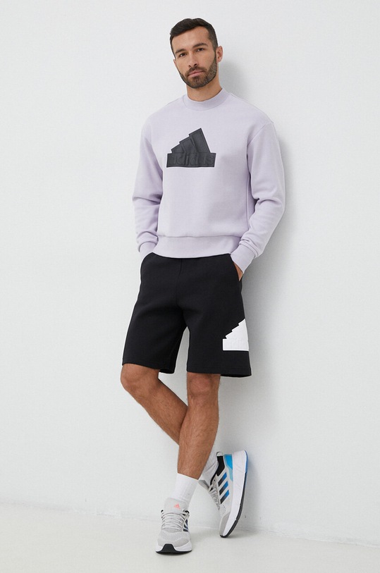 adidas szorty IC3737 czarny AW23