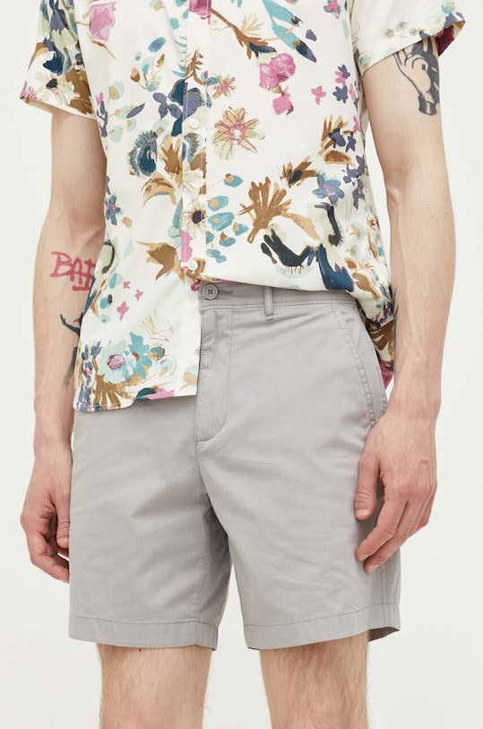 Šortky Abercrombie & Fitch s elastanom sivá KI128.3128.110