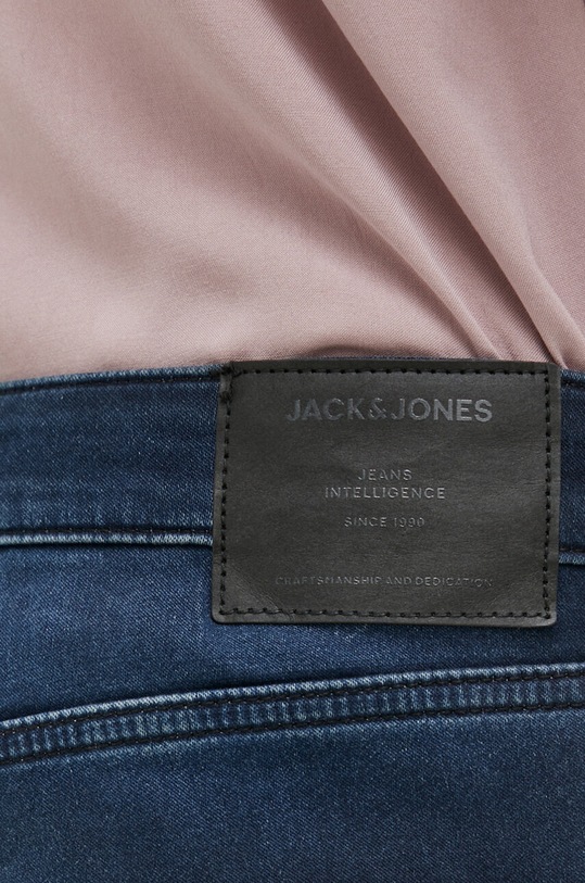 Jack & Jones szorty jeansowe JJIRICK granatowy 12223678.BlueDenim
