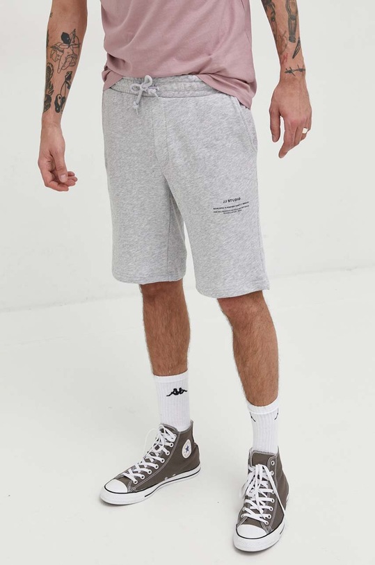 Kratke hlače Jack & Jones JPSTFELIX 12225113.LightGreyM siva SS23